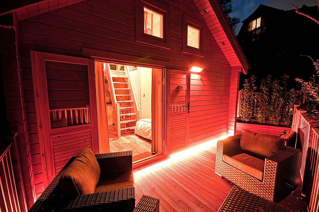 Alum Chine Log Cabin Βίλα Μπόρνμουθ Εξωτερικό φωτογραφία